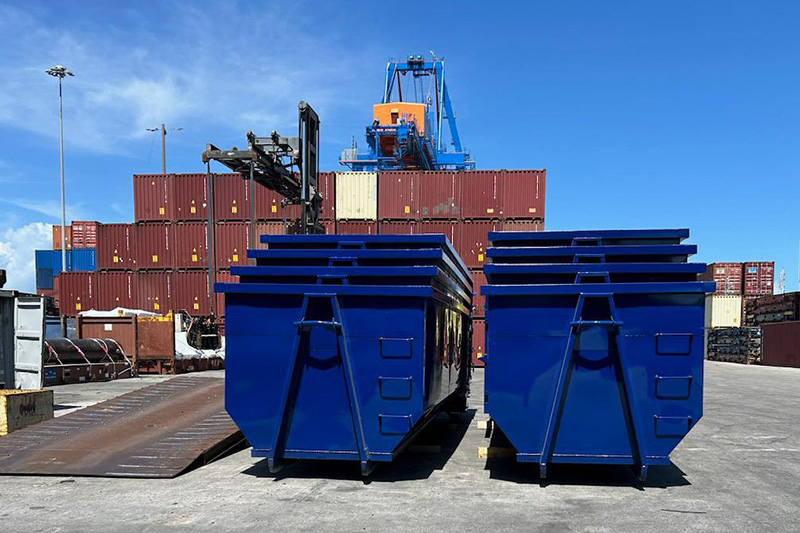 Cajas para acopio de residuos